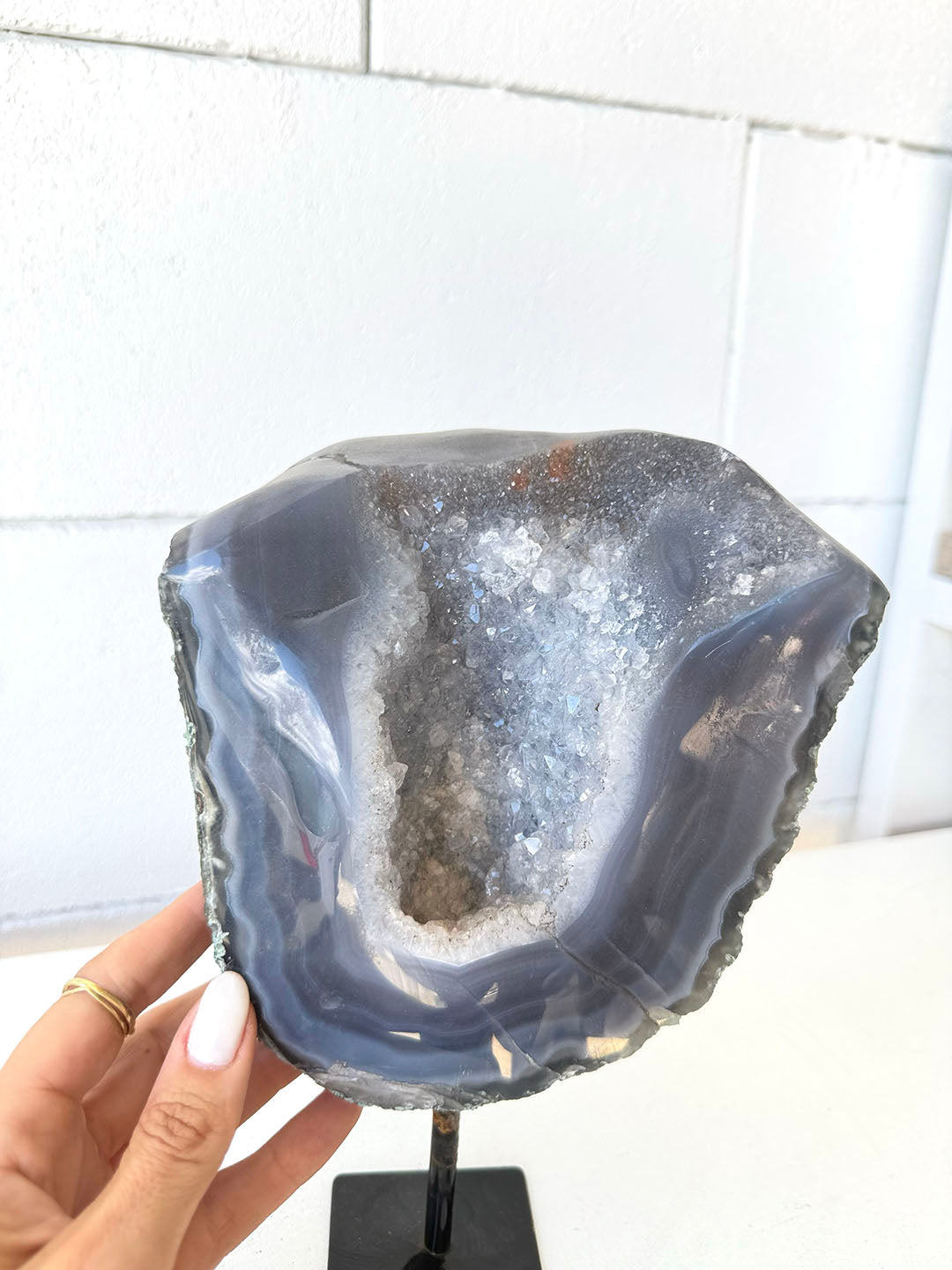 Agate on Stand