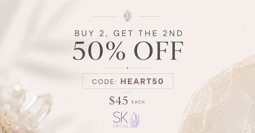 Rose Quartz Heart Necklace - Love • Compassion • Self-Love