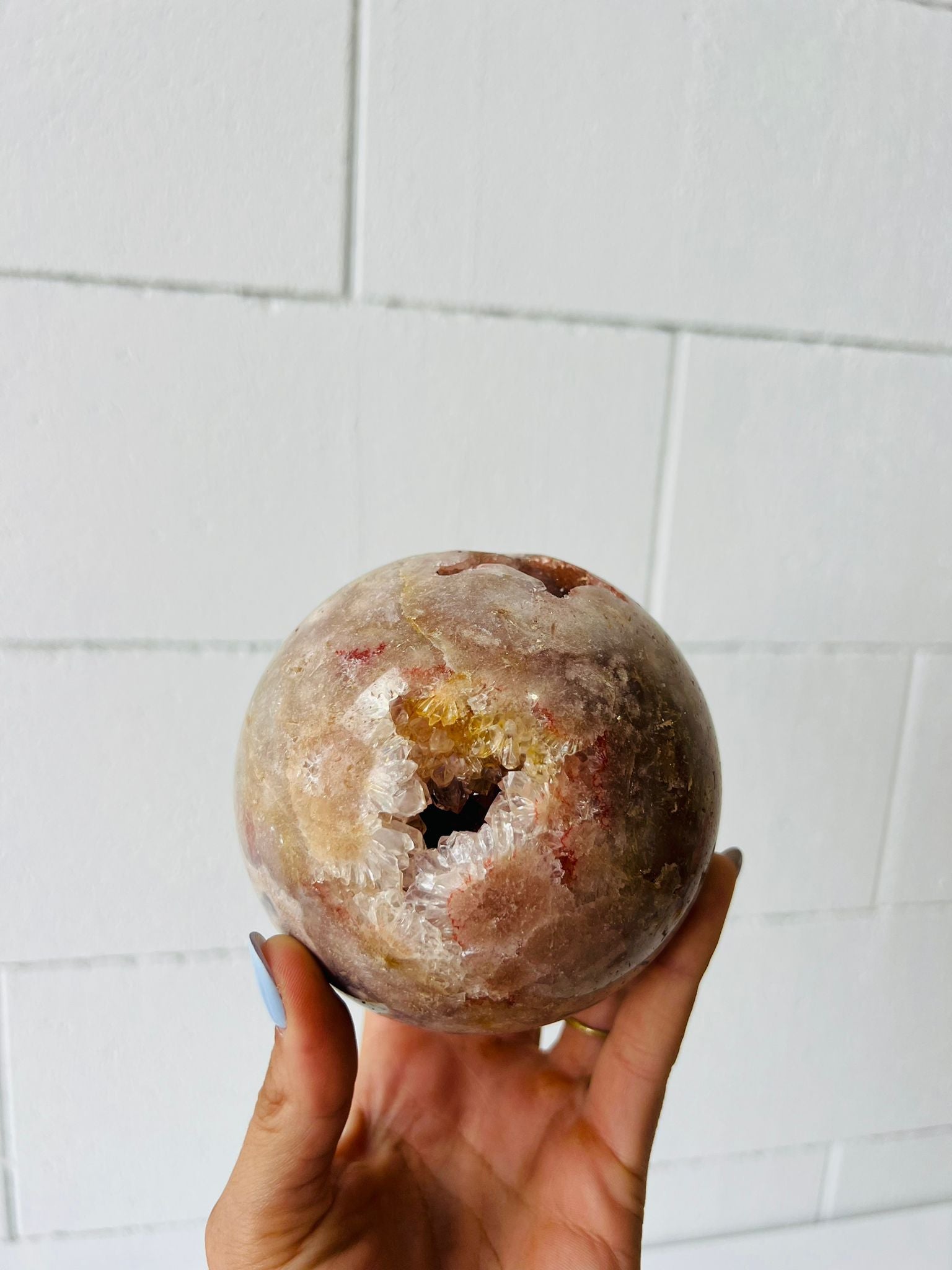 Pink Amethyst Sphere