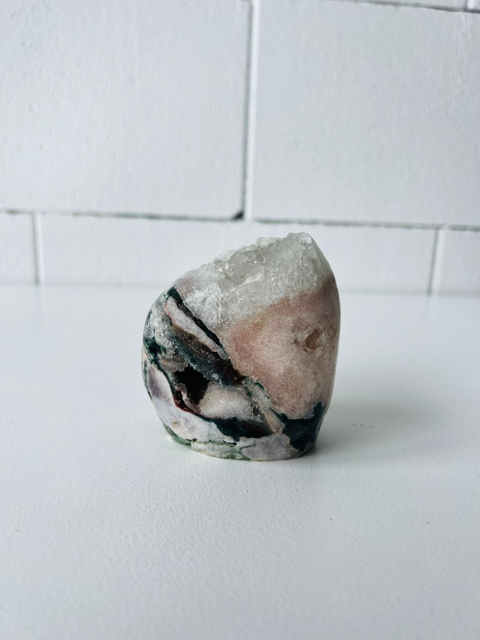 Pink Amethyst with Jasper Freeform