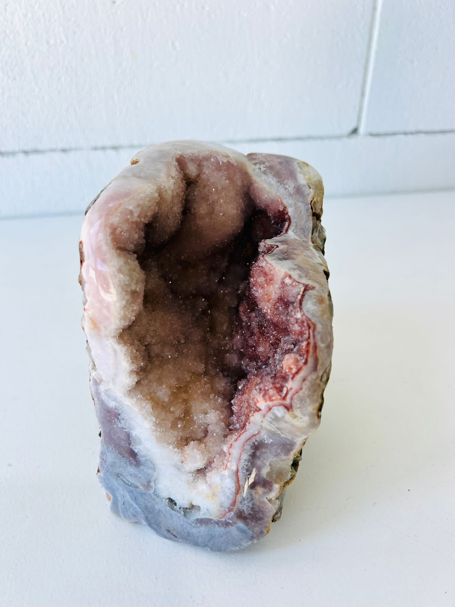 Pink Amethyst Geode