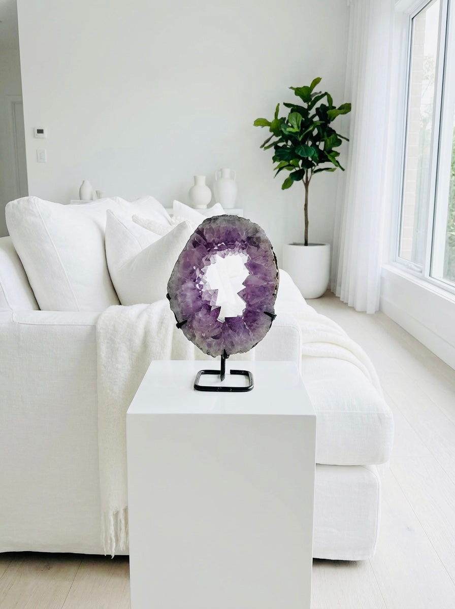 Amethyst on Stand