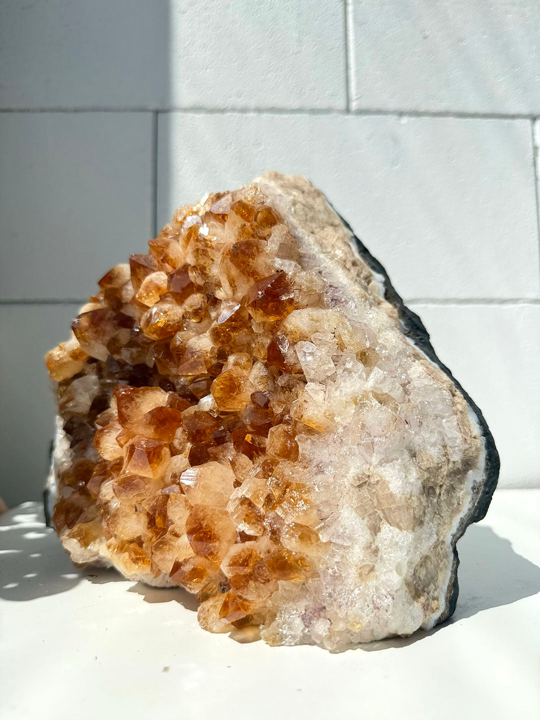 Large Citrine Cluster