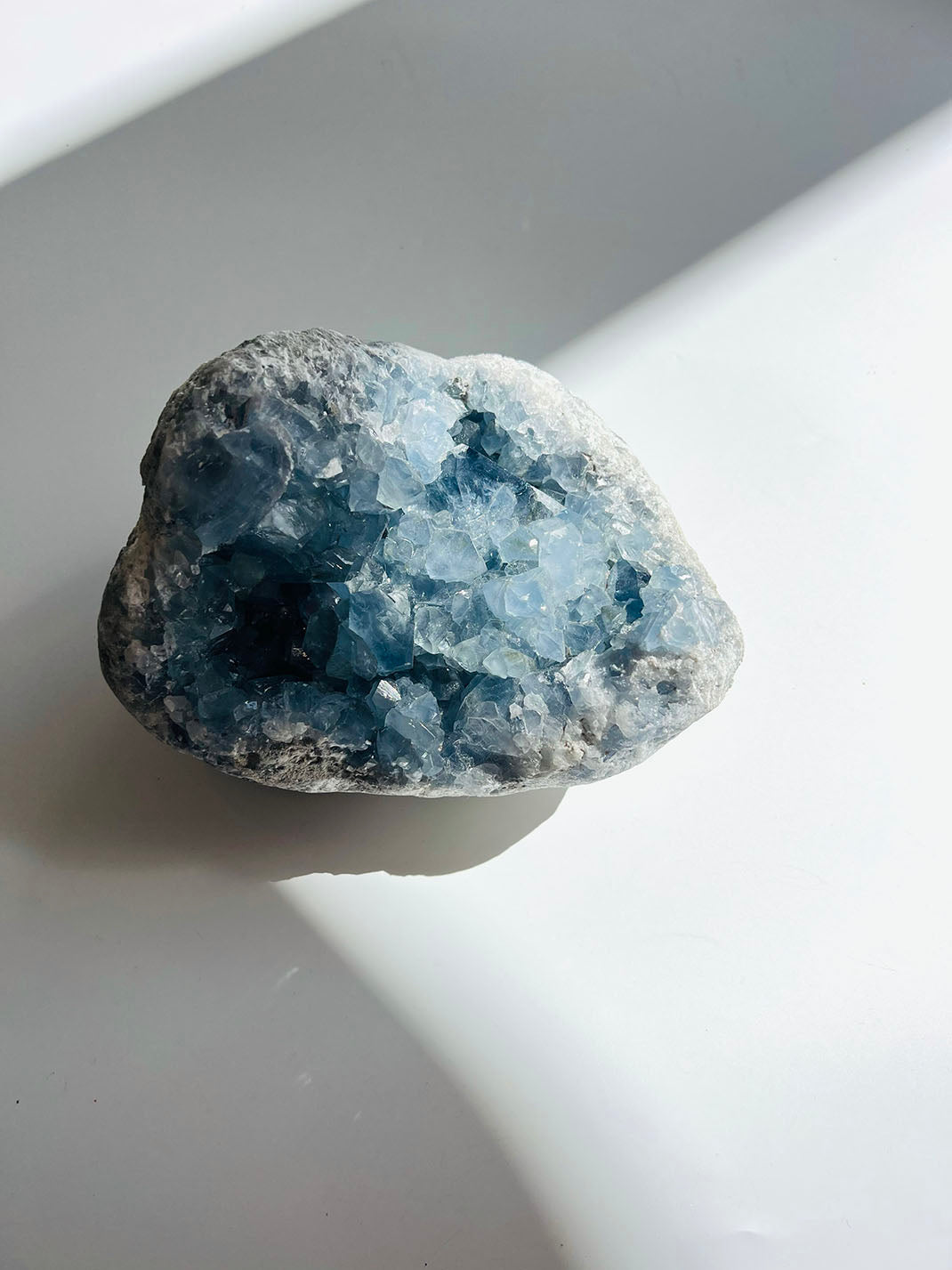 Celestite Cluster