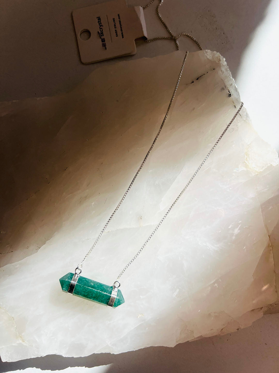 Green Quartz Necklace