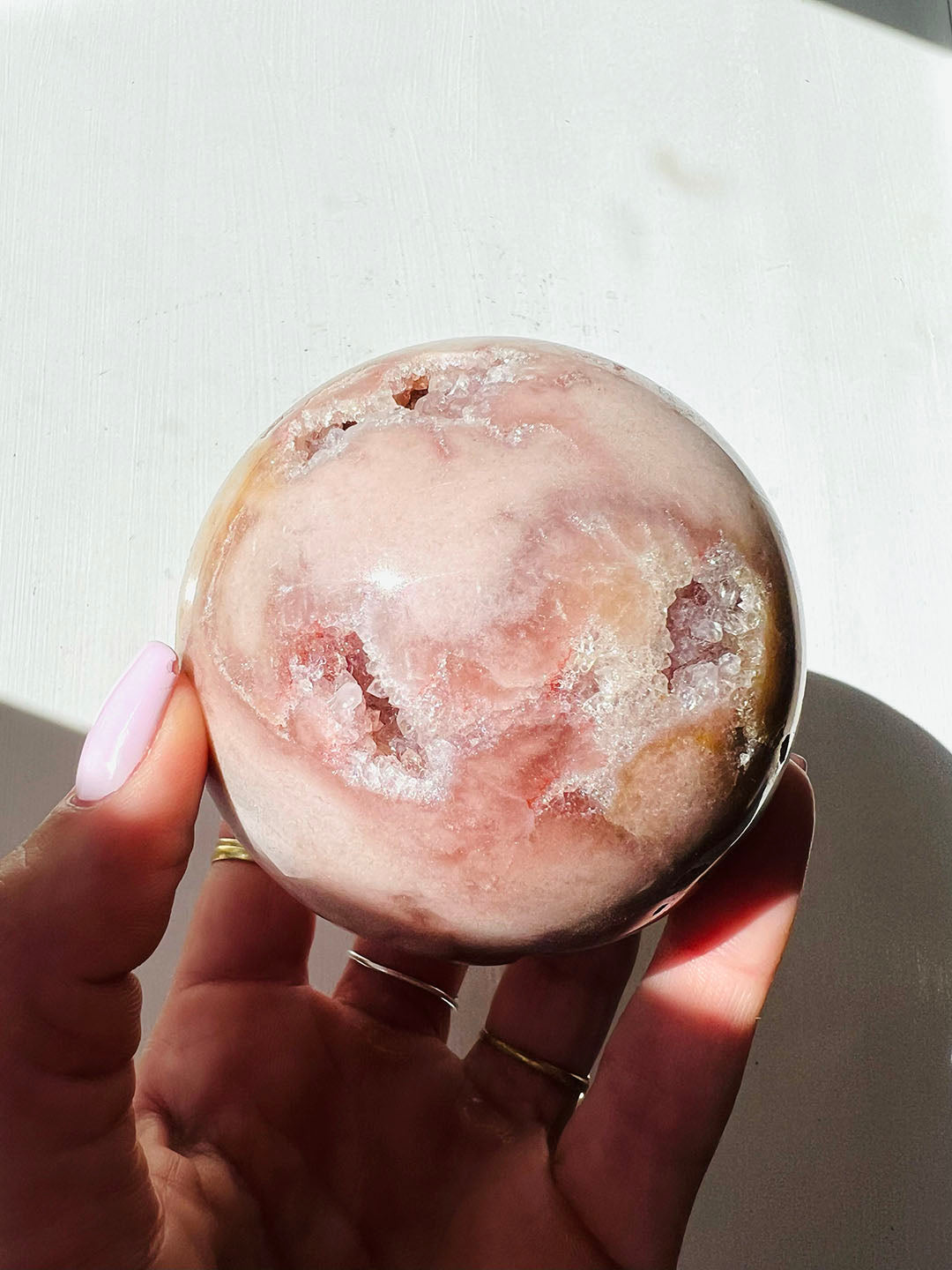 Pink Amethyst Sphere