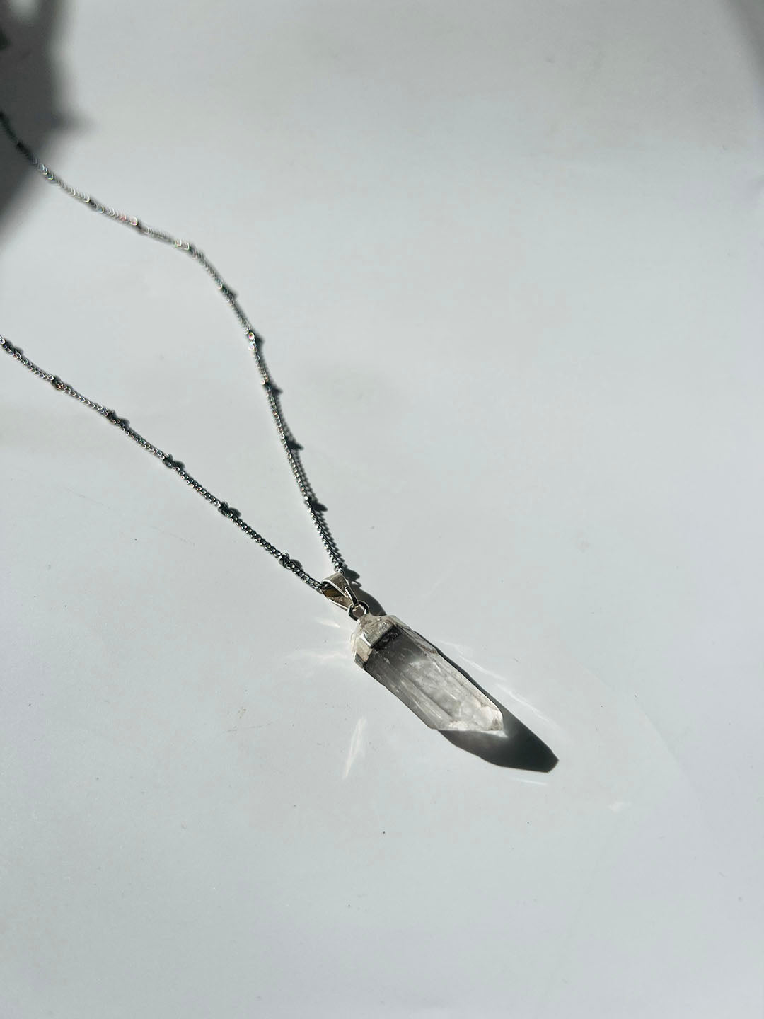 Clear Quartz Necklace