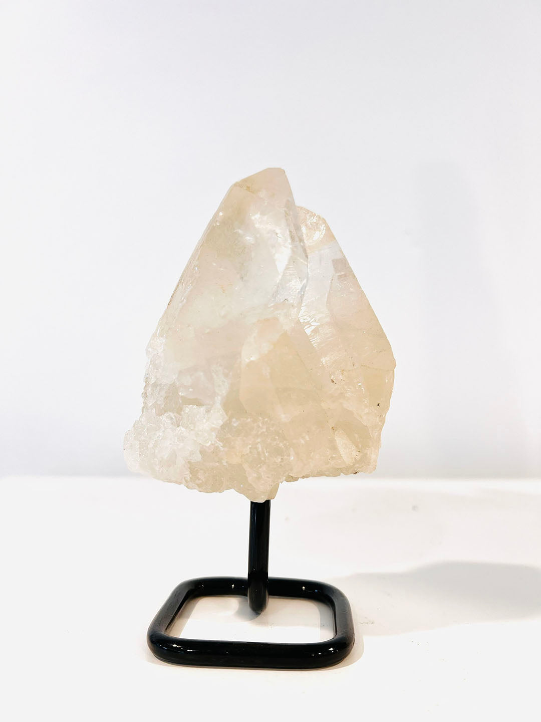CLEAR QUARTZ ON STAND