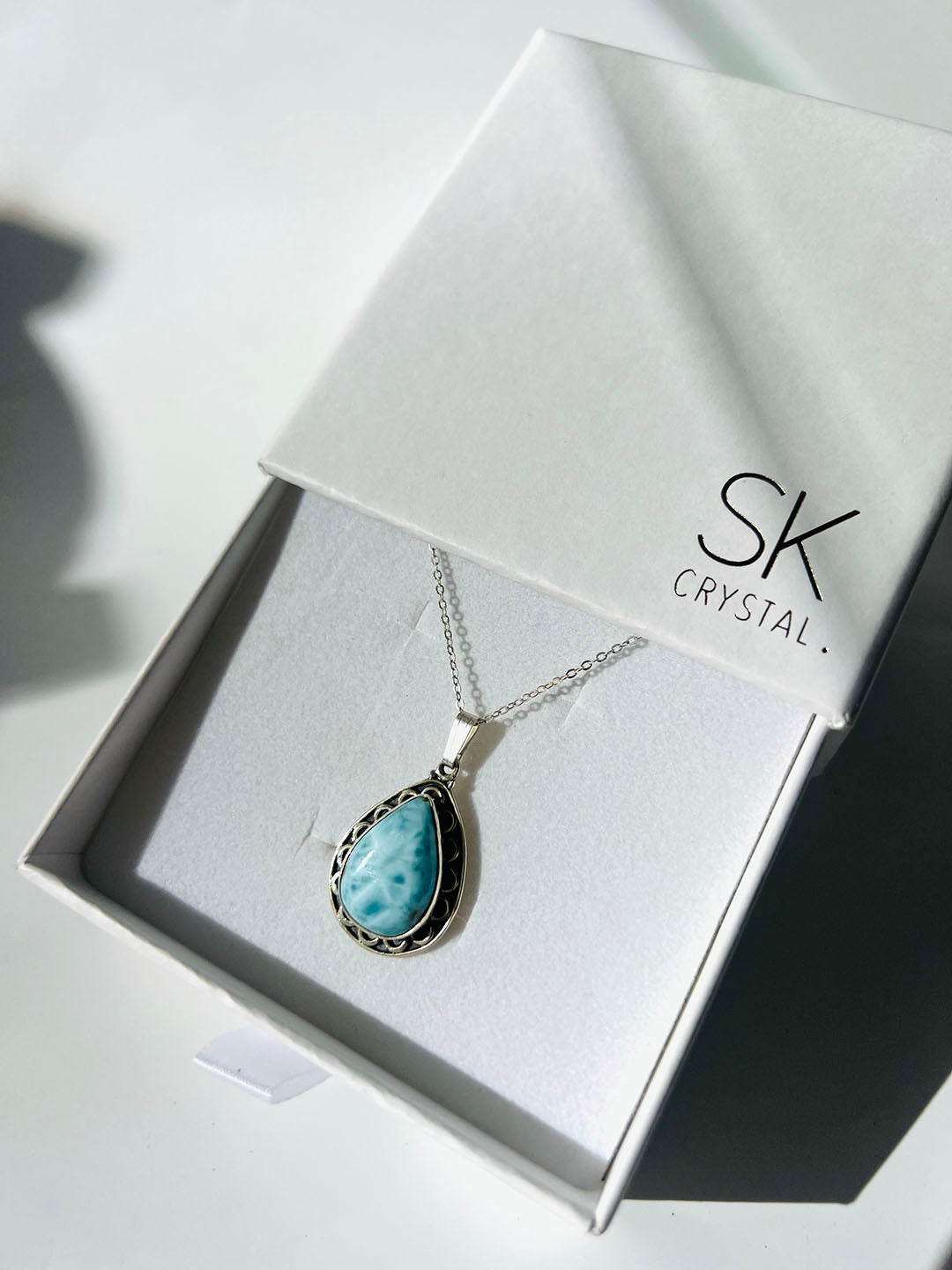 Larimar Necklace