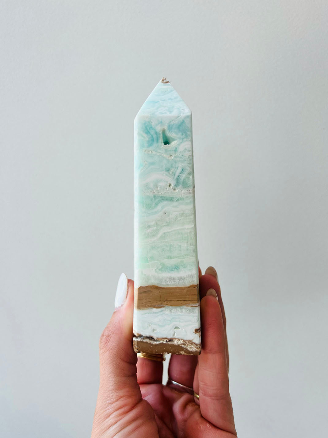 Caribbean Blue Calcite