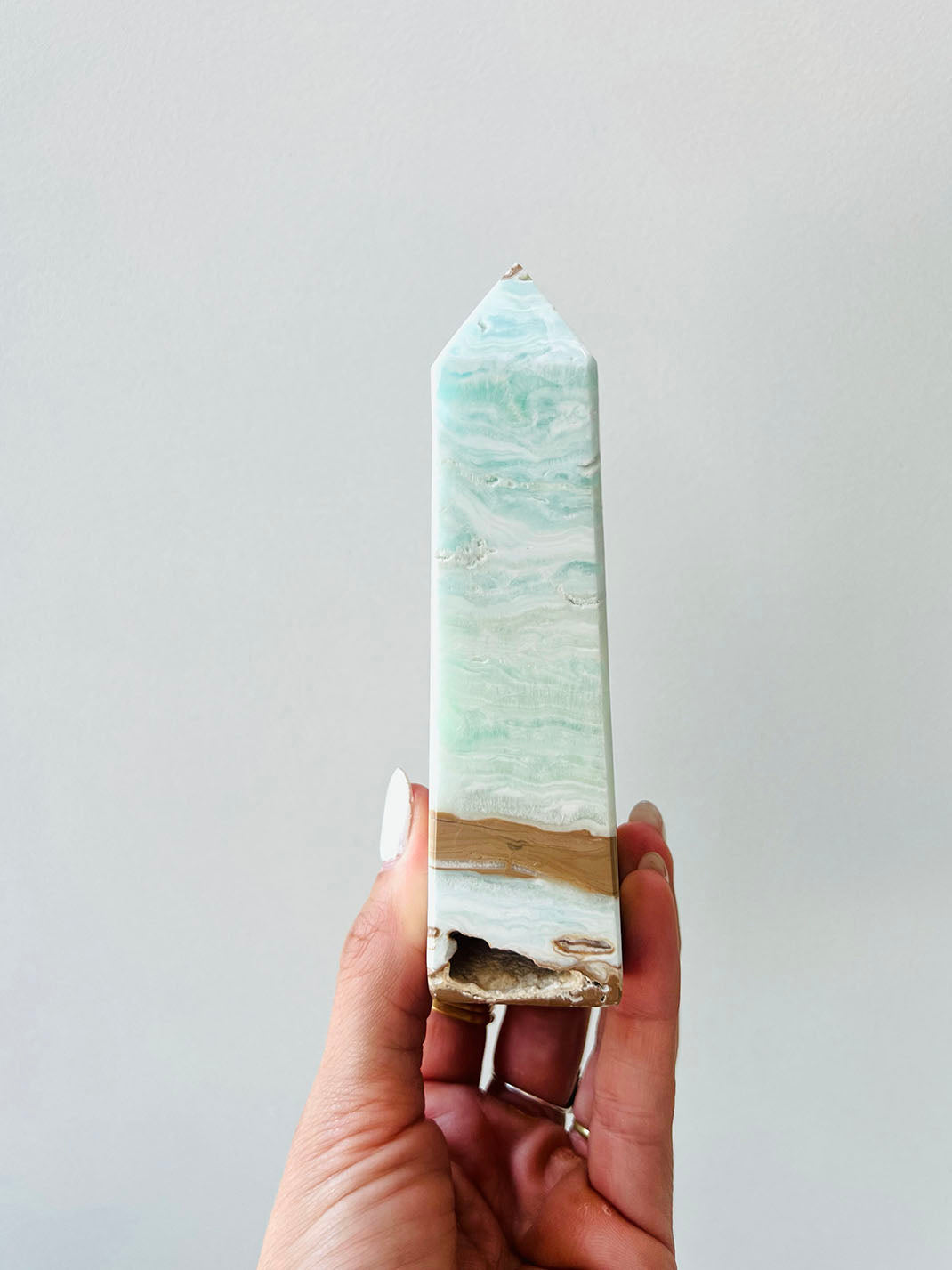 Caribbean Blue Calcite