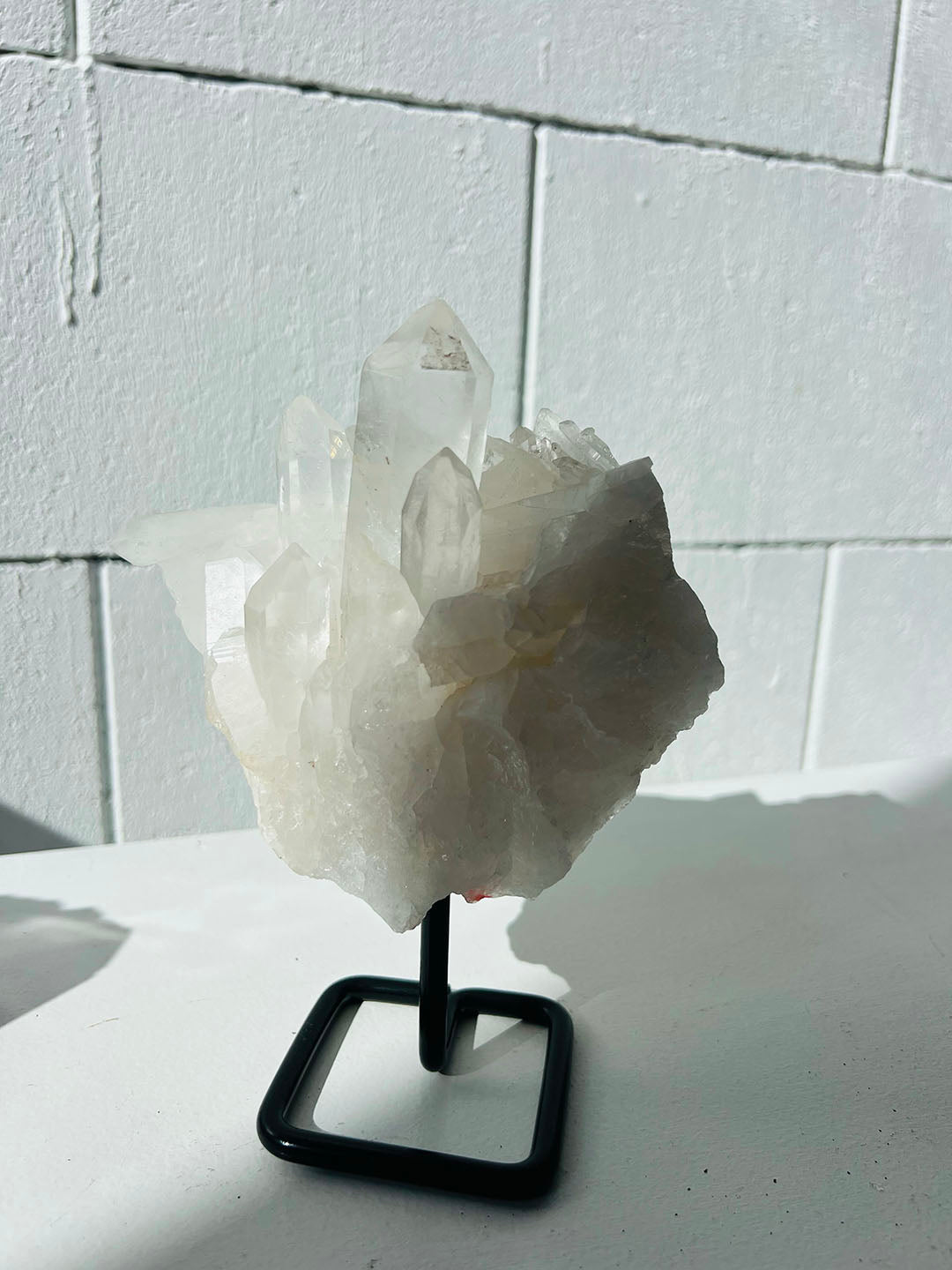 Clear Quartz on Stand