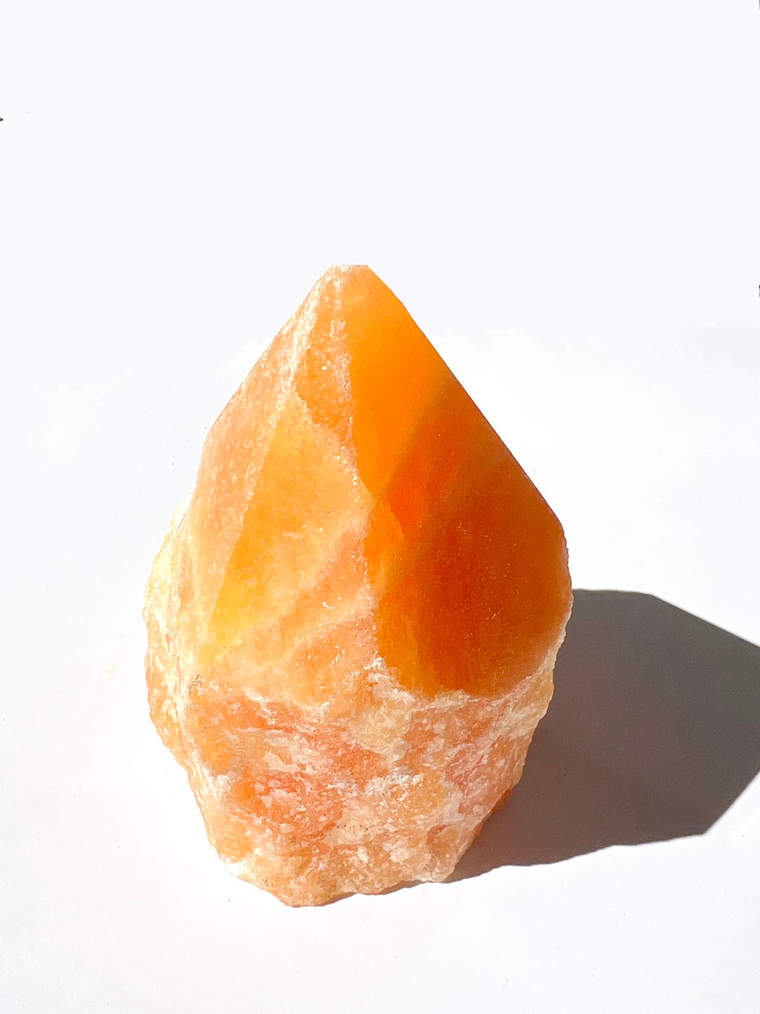 ORANGE CALCITE POINT