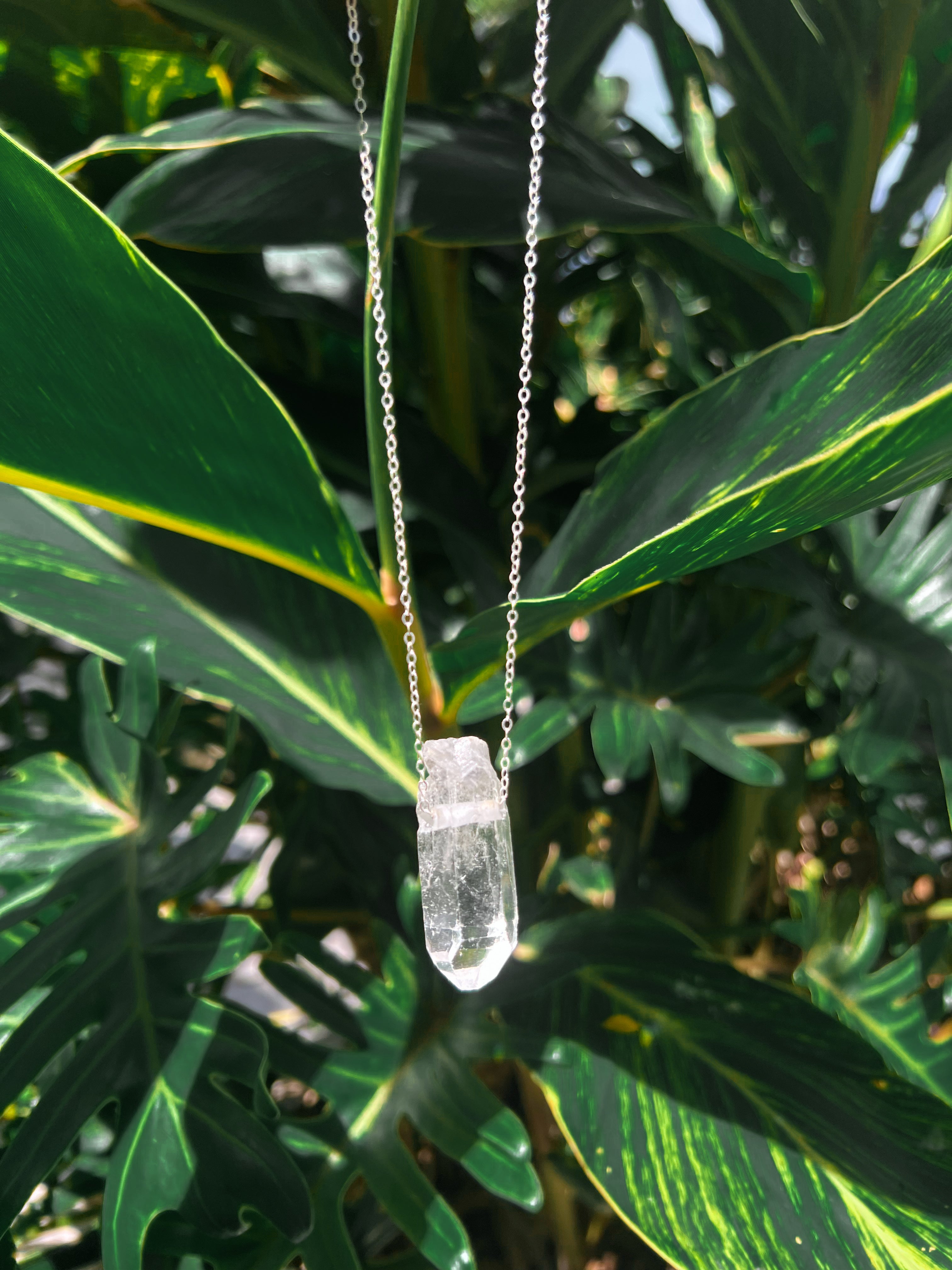 Clear Quartz Necklace