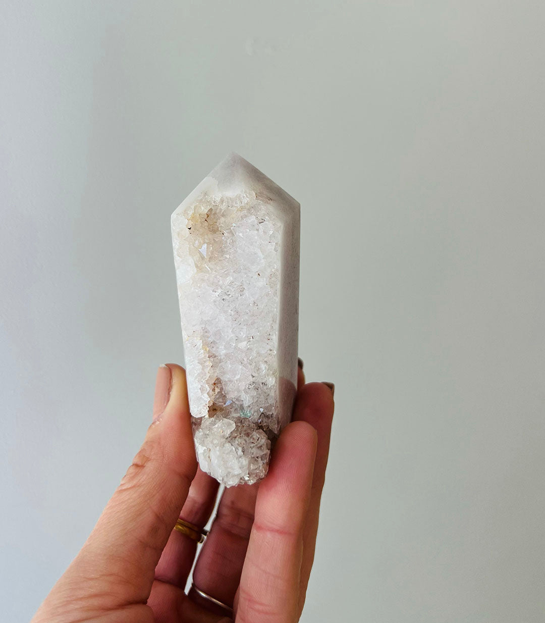 Pink Amethyst Point