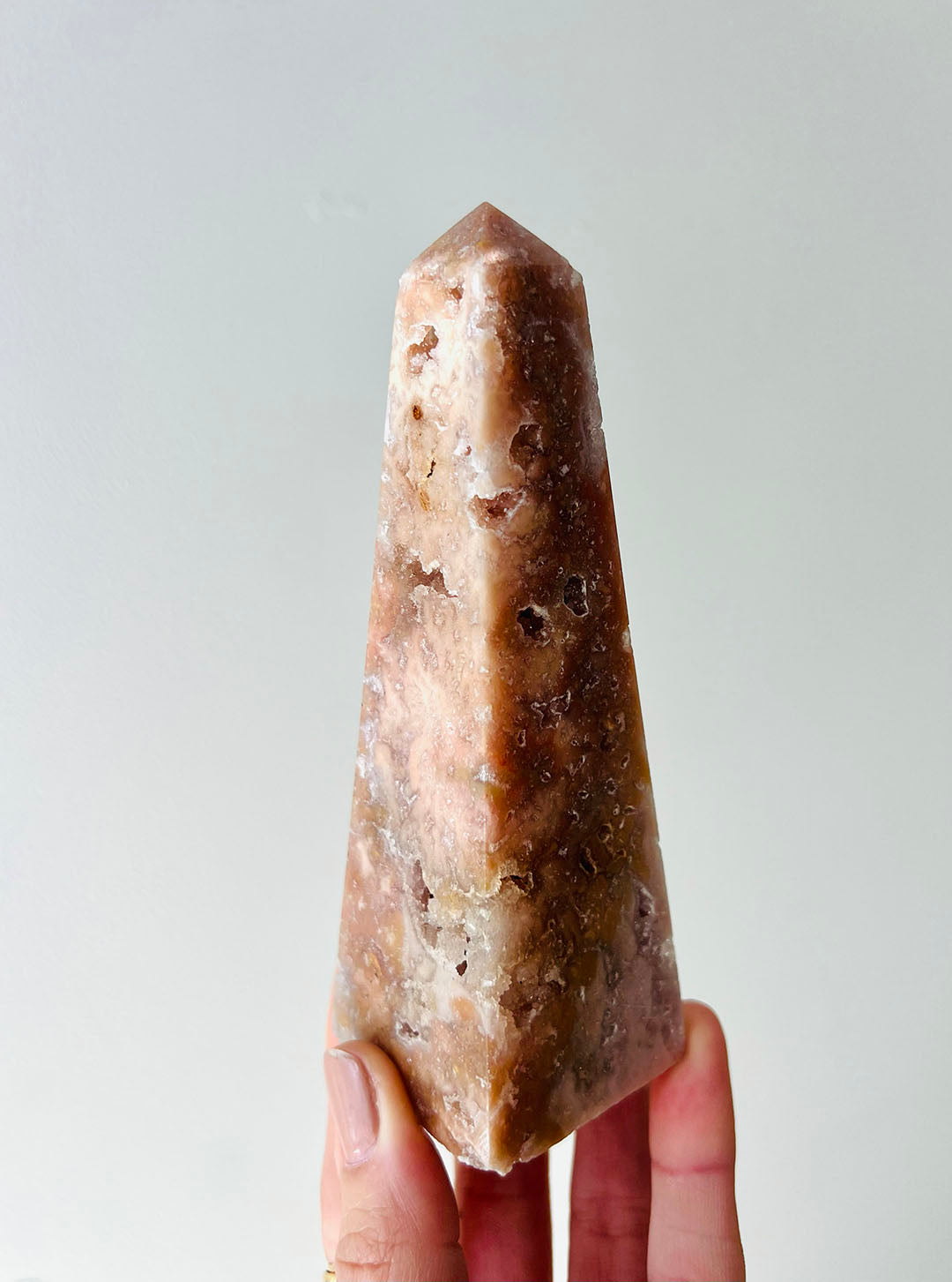 Pink Amethyst Point