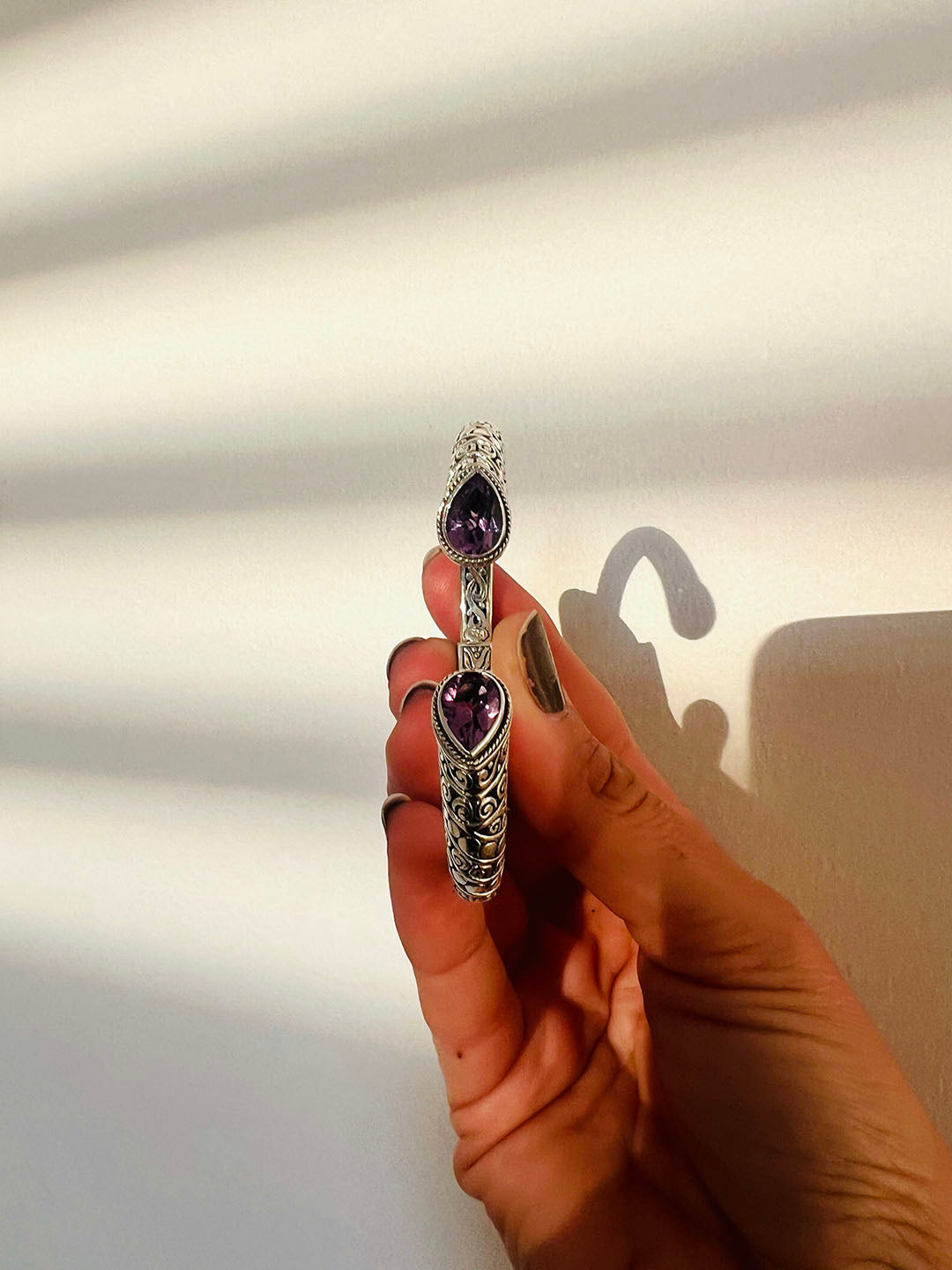 Amethyst Bracelet – Sterling Silver 925