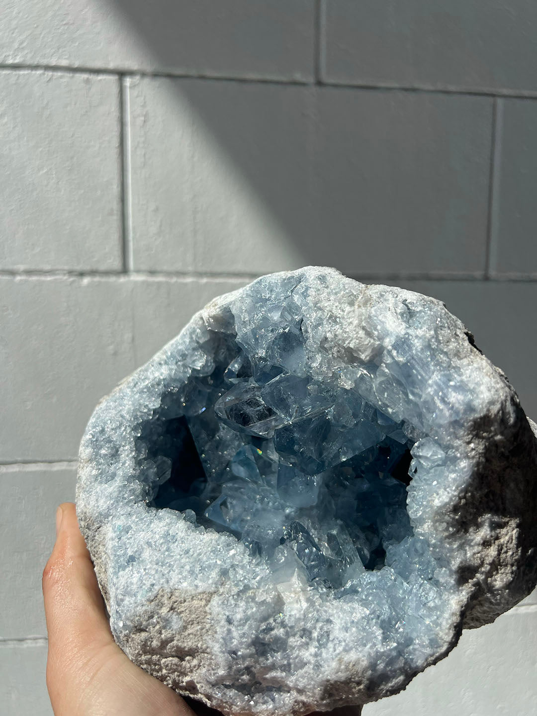Celestite Cluster