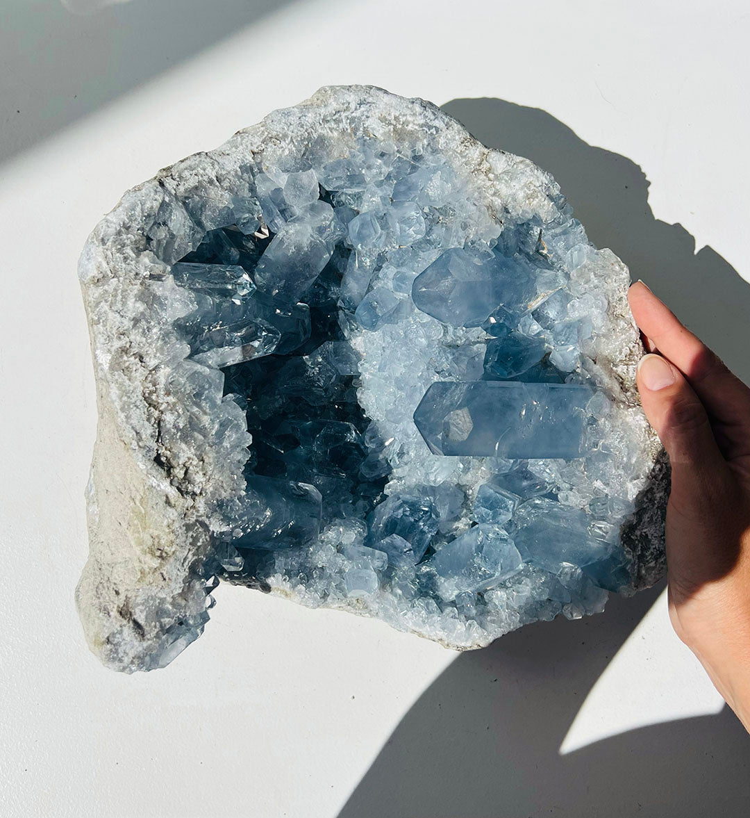 Large Celestite Cluster