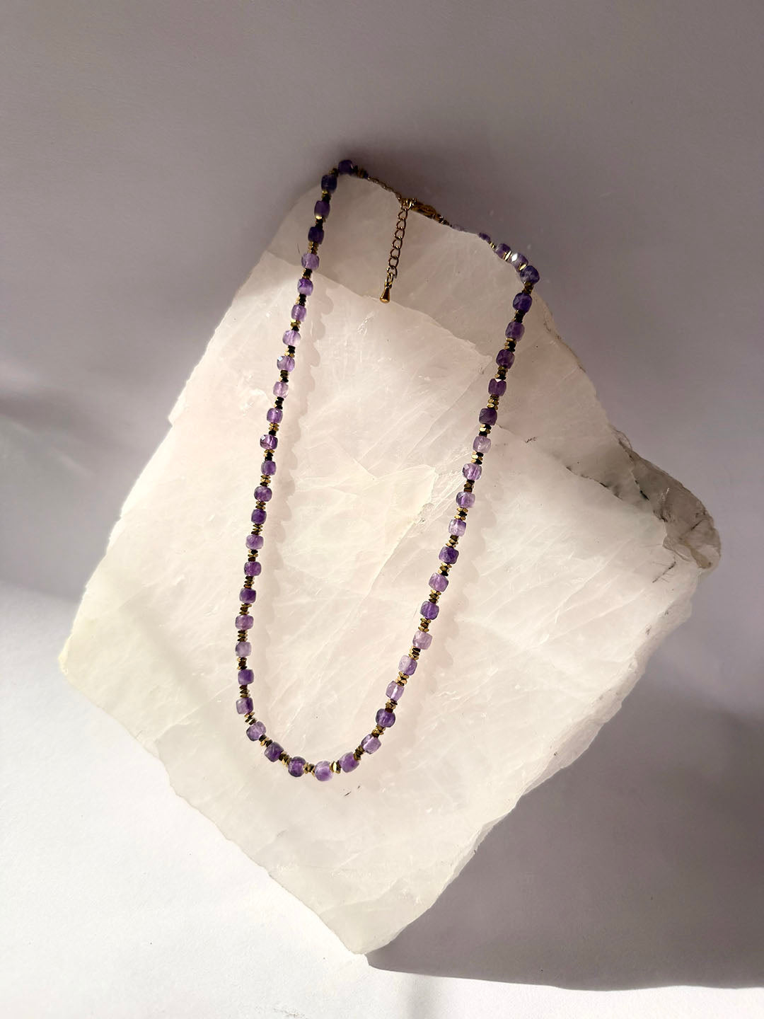 Celeste Necklace - Amethyst