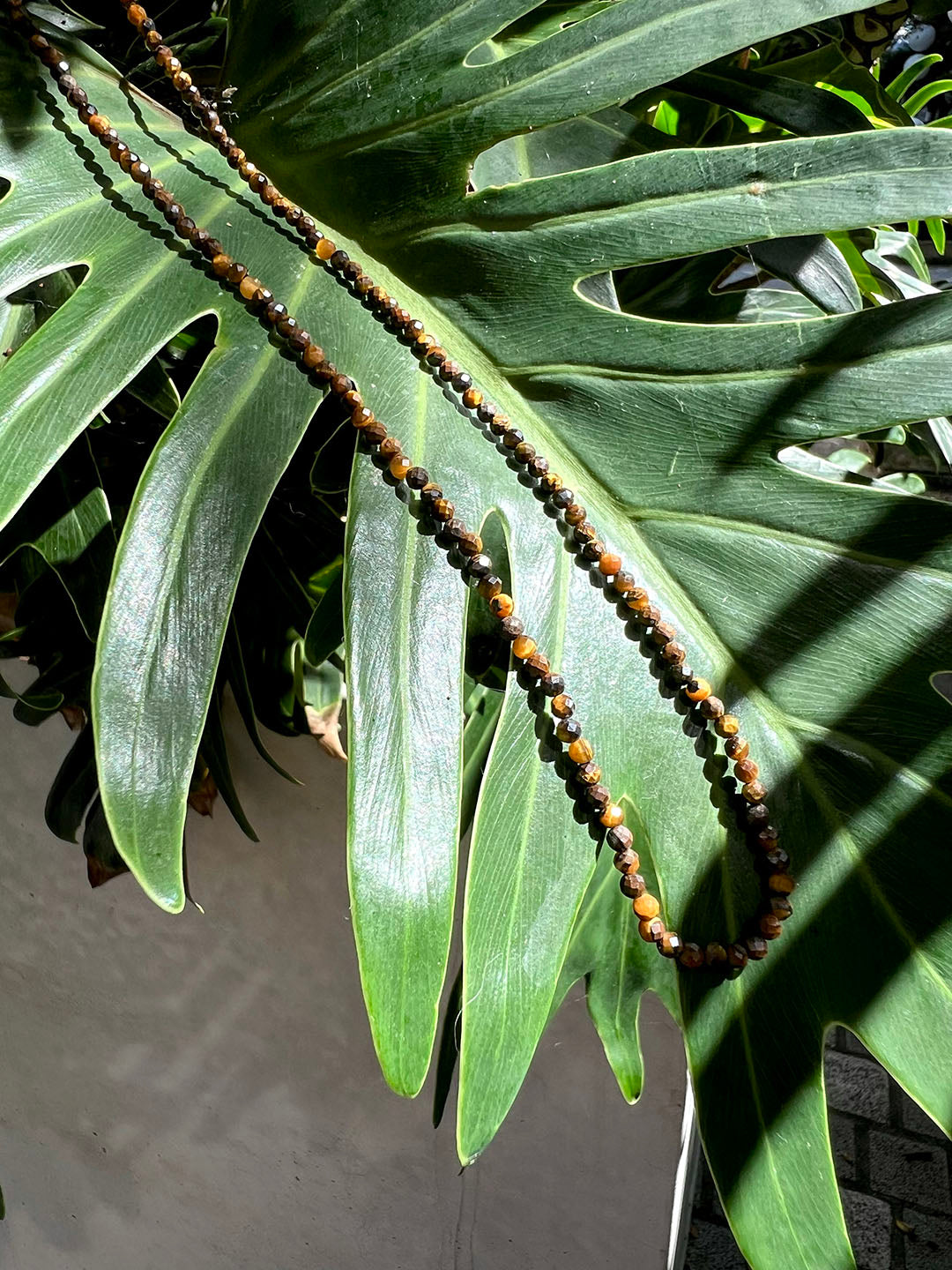 Tiger's Eye Choker Necklace