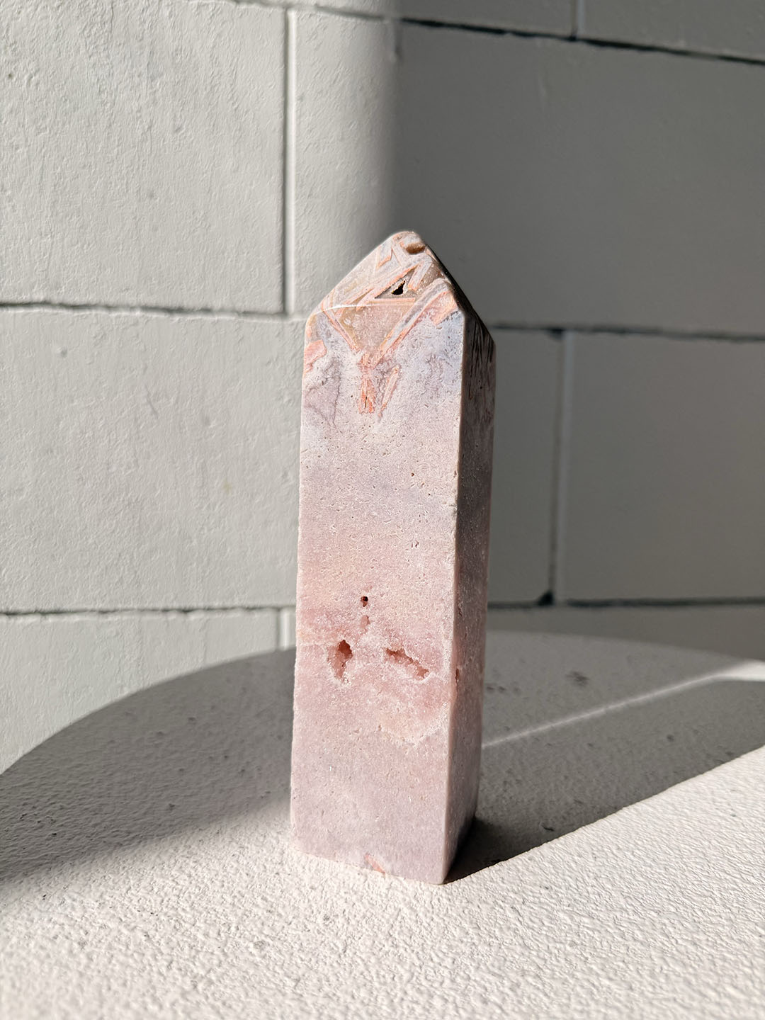 Pink Amethyst Point