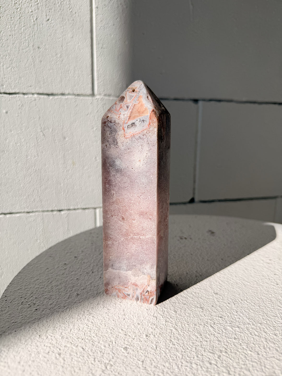 Pink Amethyst Point