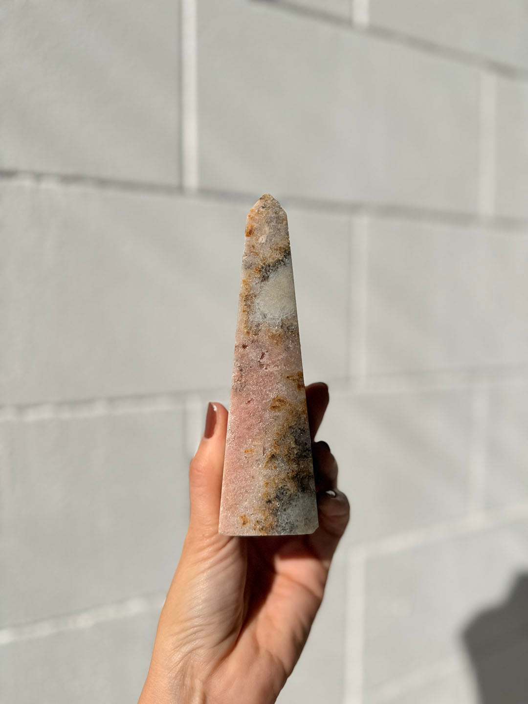 Pink Amethyst Point
