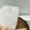 SELENITE CANDLE HOLDER