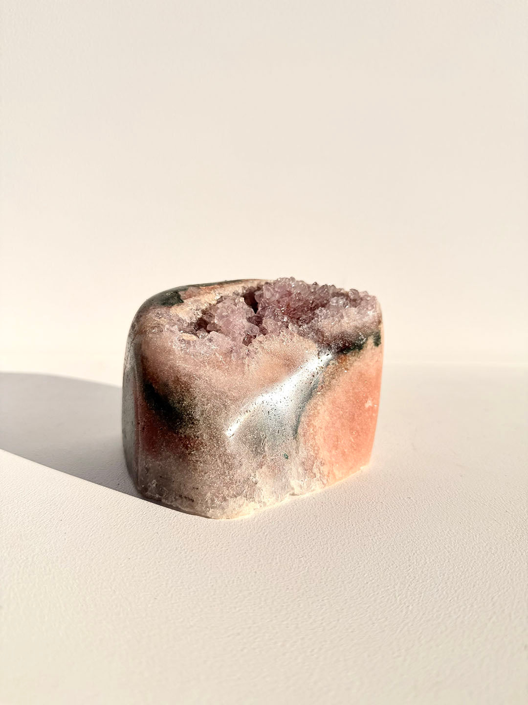 Pink with Purple Amethyst