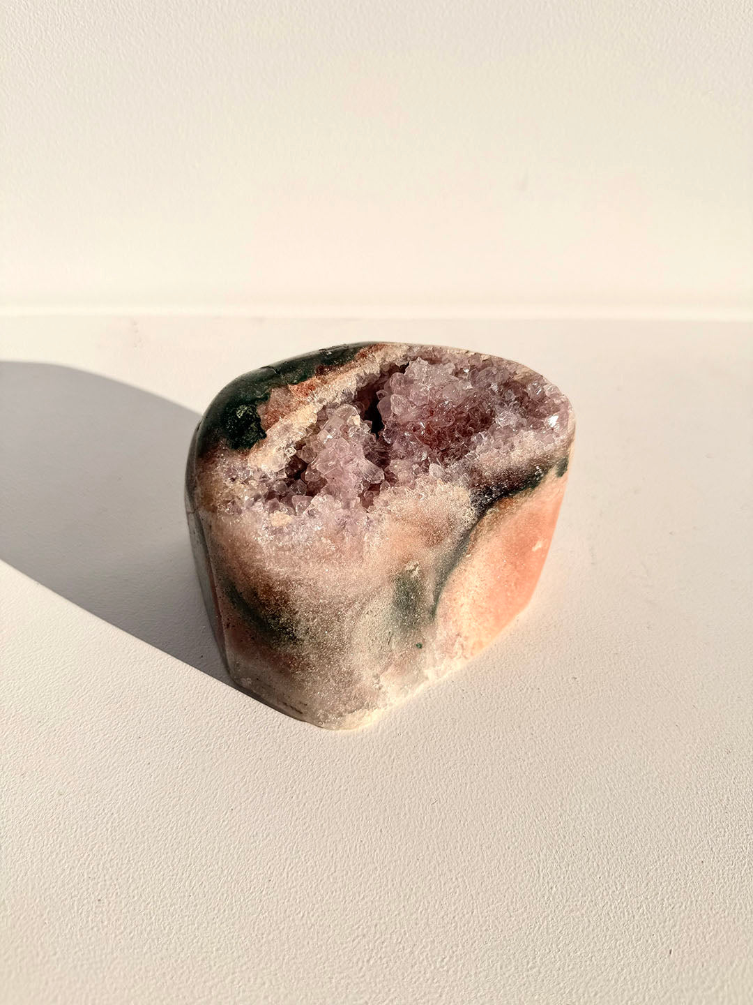 Pink with Purple Amethyst