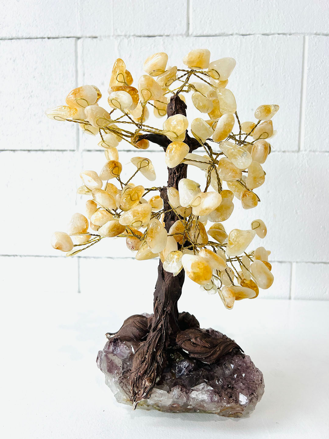 Large Citrine Tree