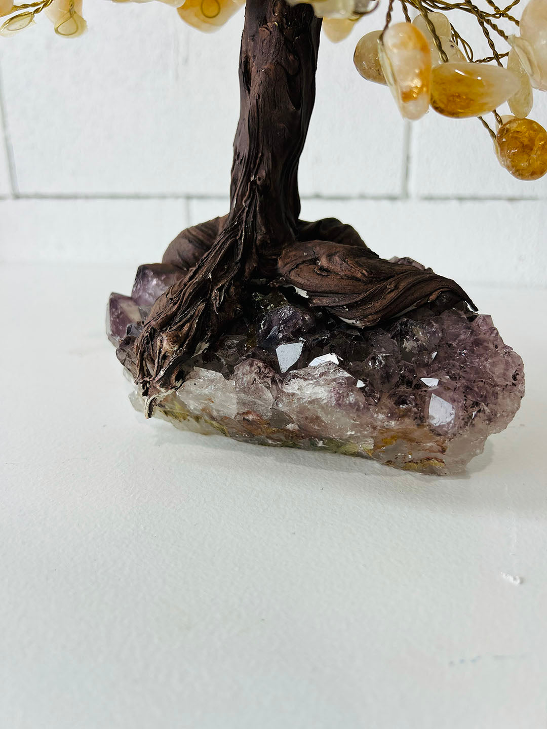 Large Citrine Tree
