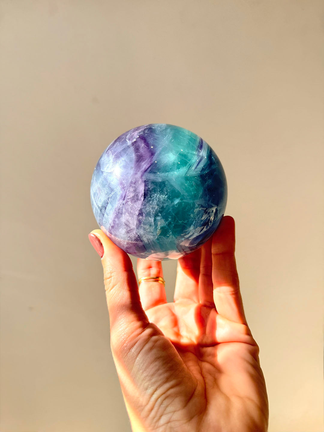 Fluorite Sphere