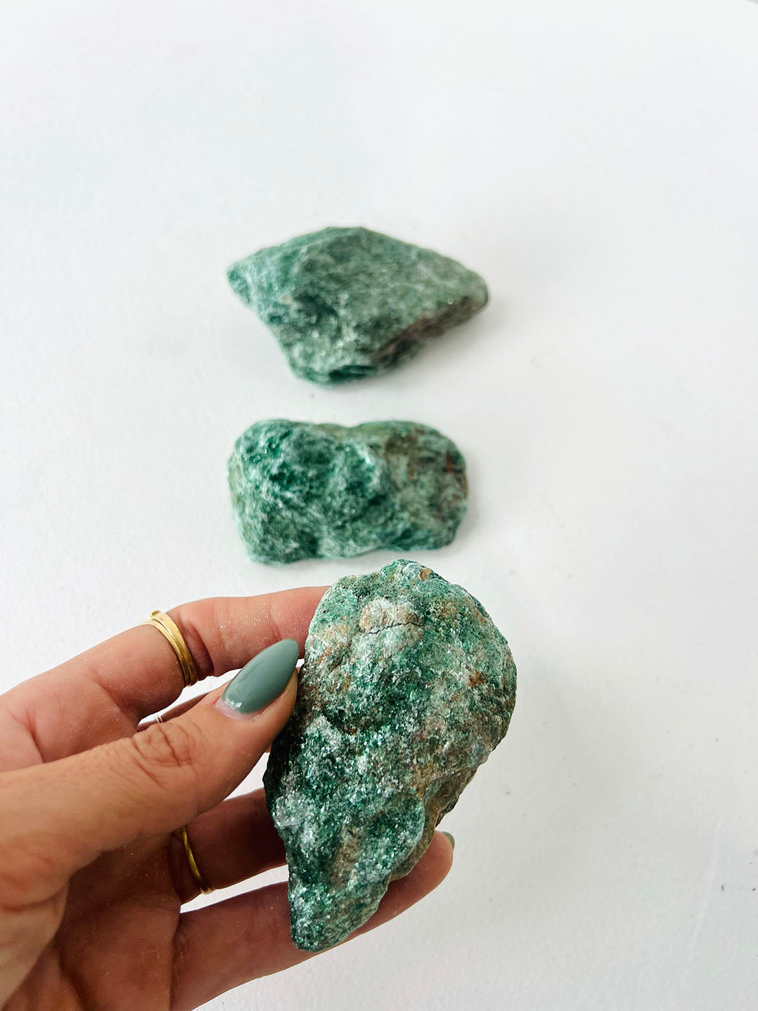 Raw Fuchsite