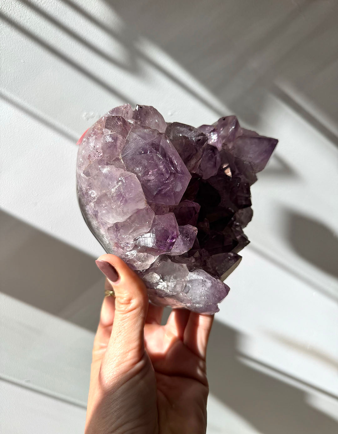 Amethyst Heart