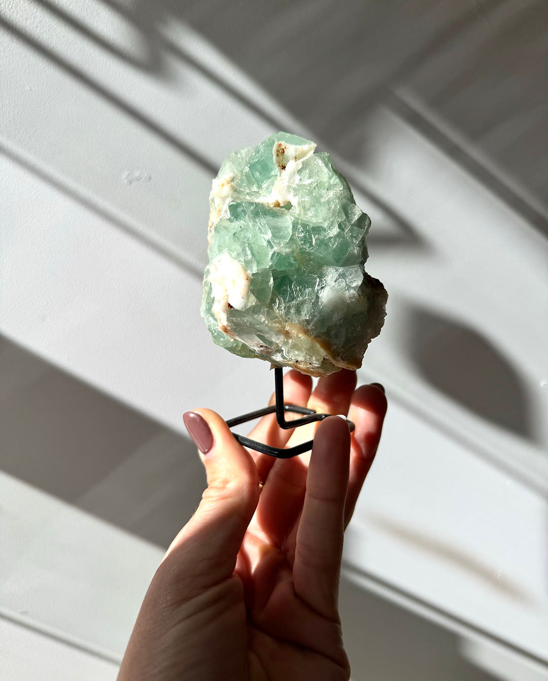 Fluorite on Stand