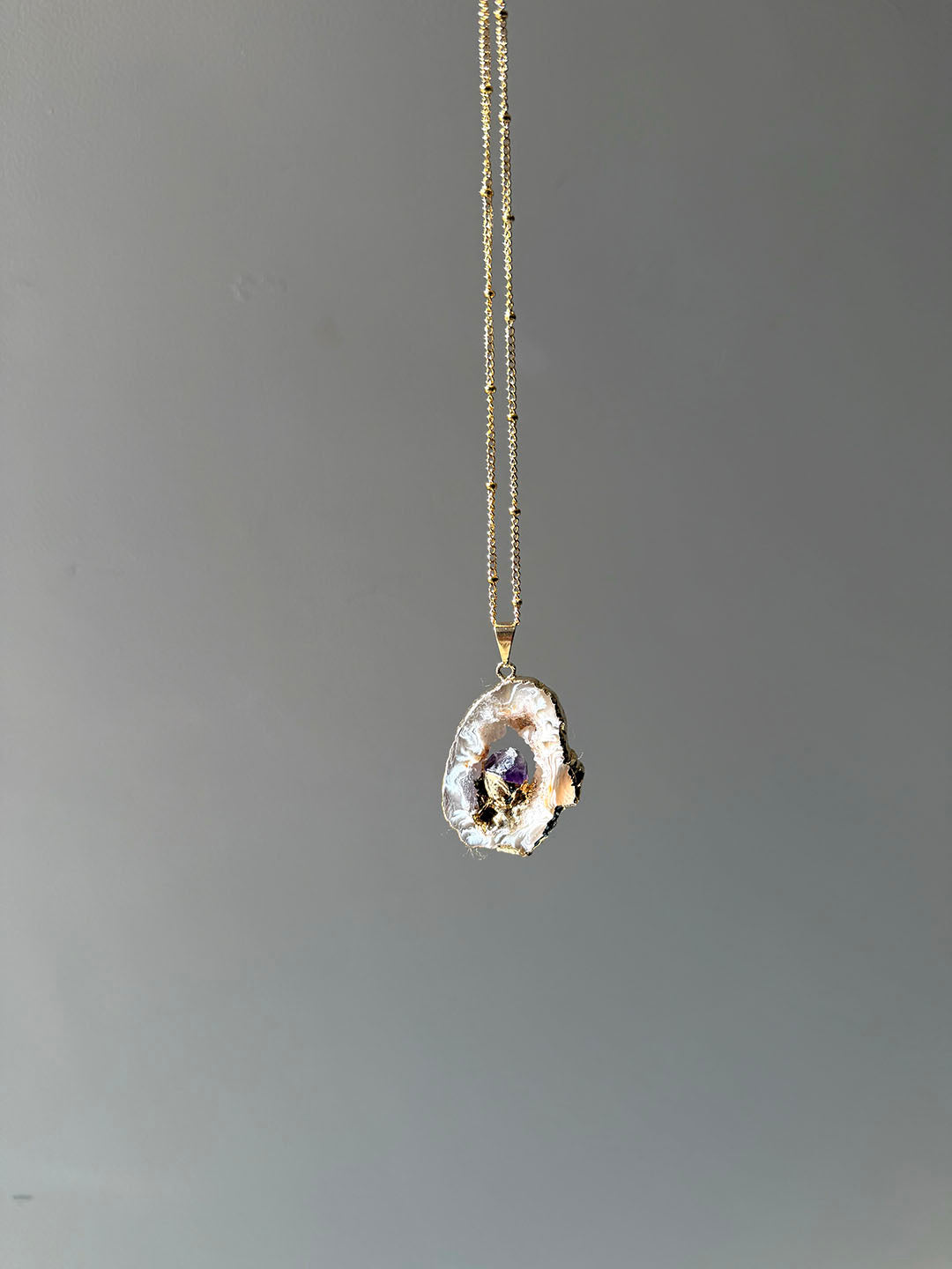 Inner Crystal Necklace – Amethyst