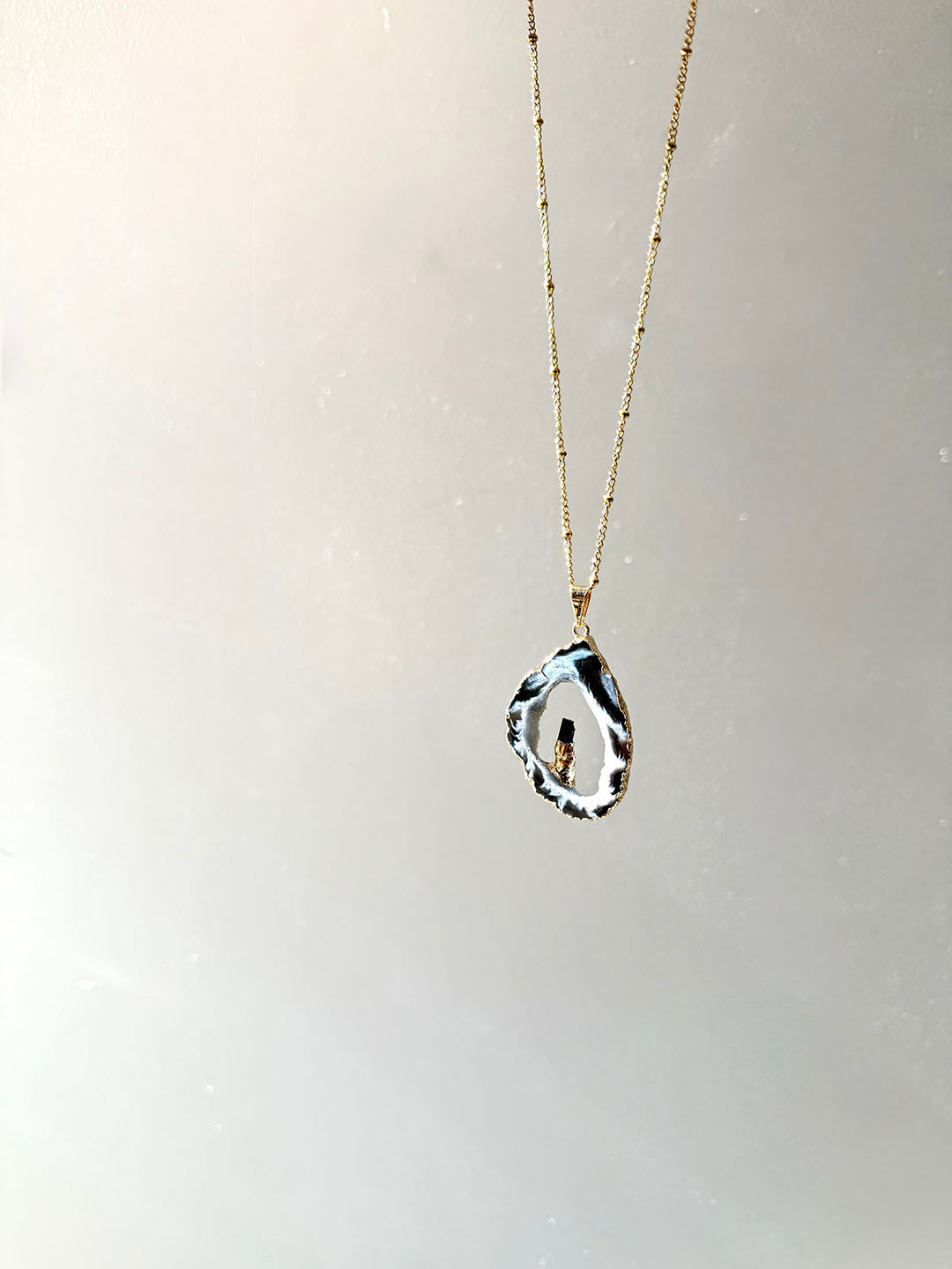 Inner Crystal Necklace – Black Tourmaline