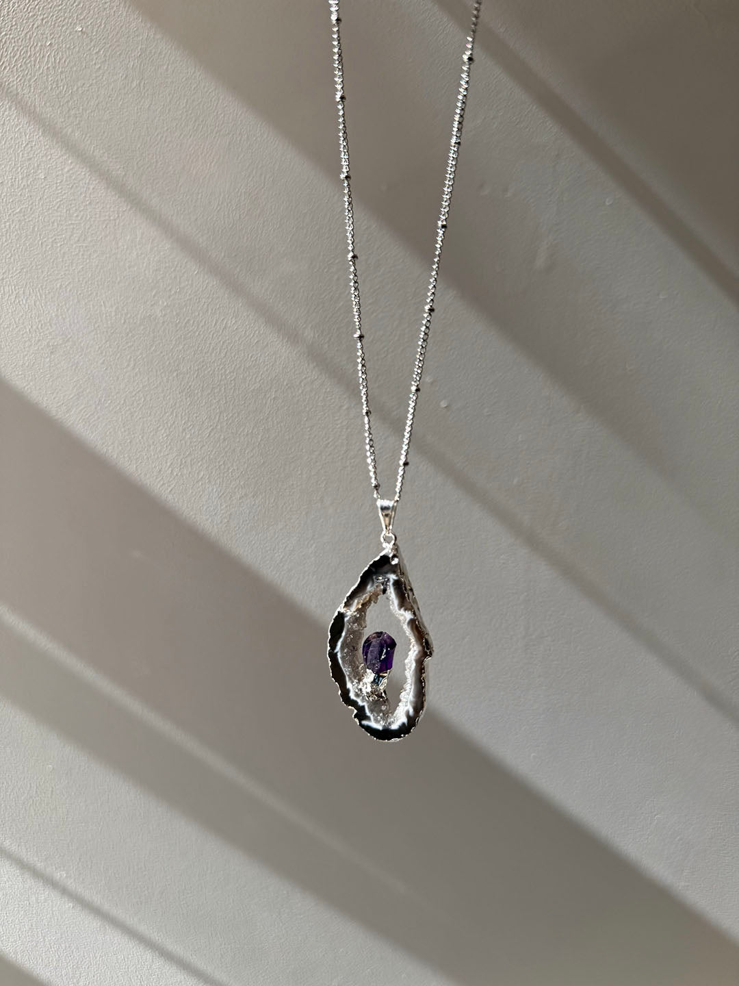 Inner Crystal Necklace – Amethyst