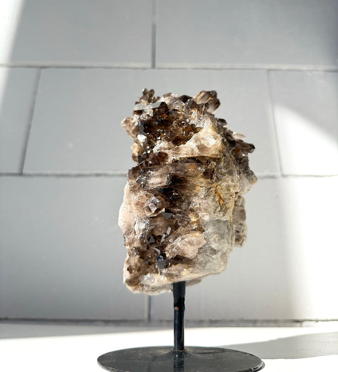 Smoky Quartz on Stand