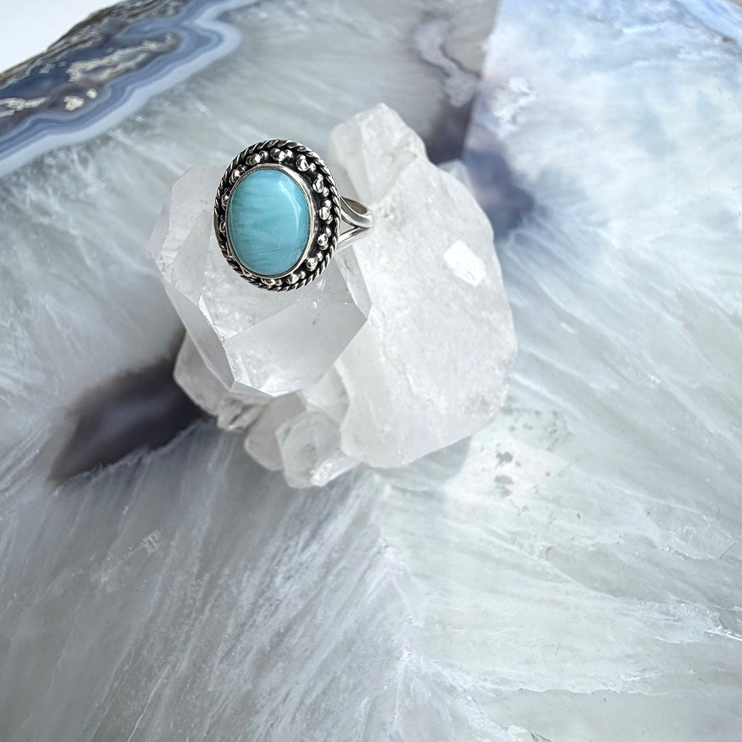 Larimar Ring