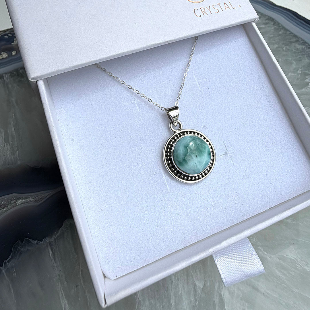 Larimar Necklace