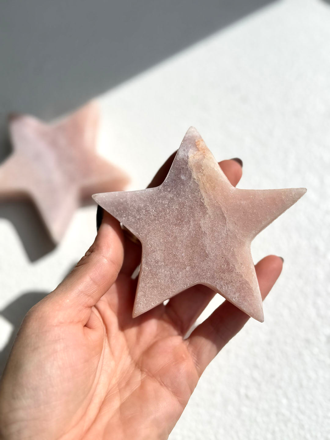 Pink Amethyst Star