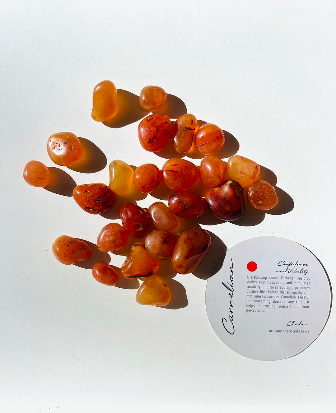 Carnelian Tumble - Confidence / Motivation