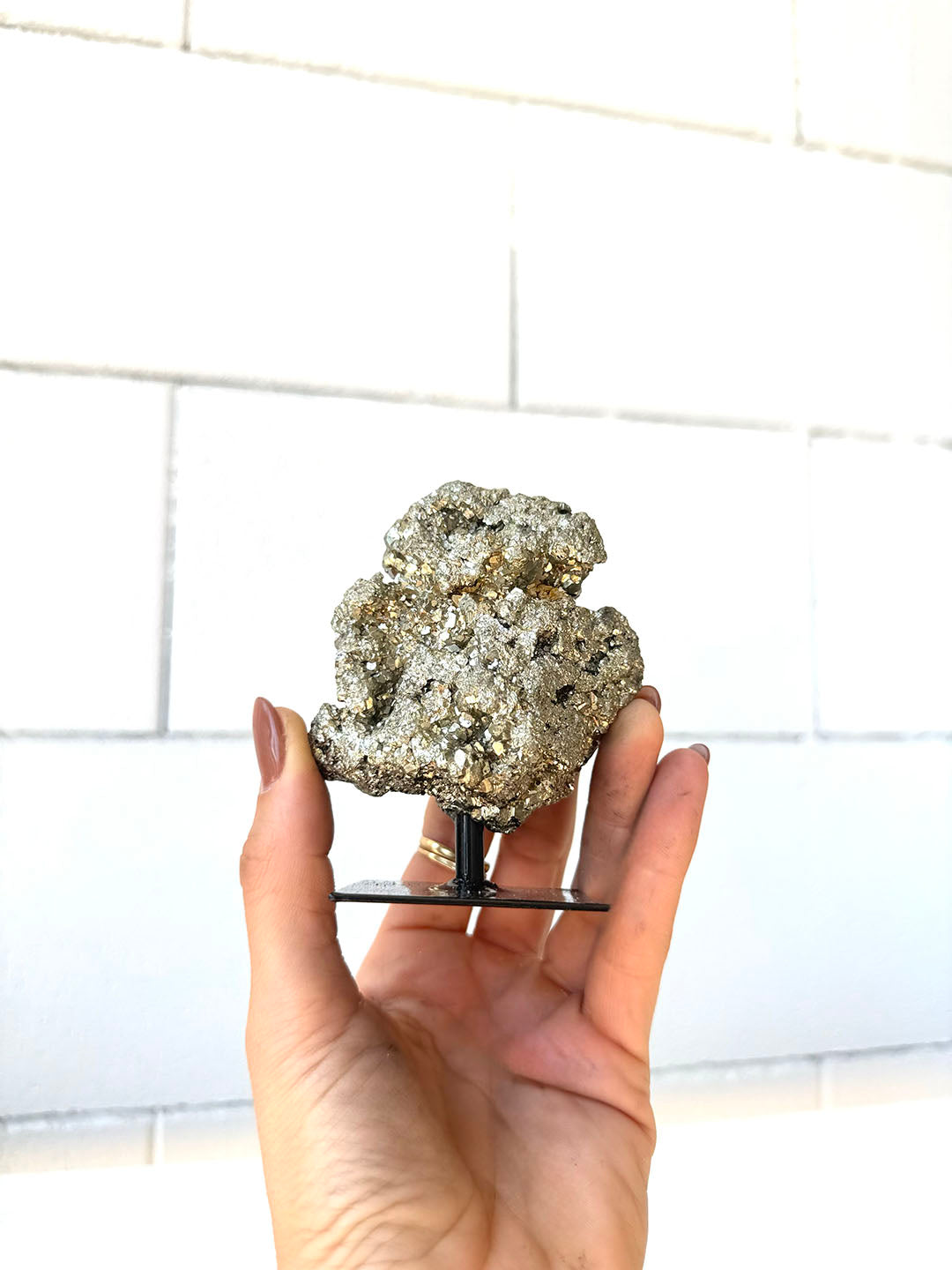 Pyrite on Stand