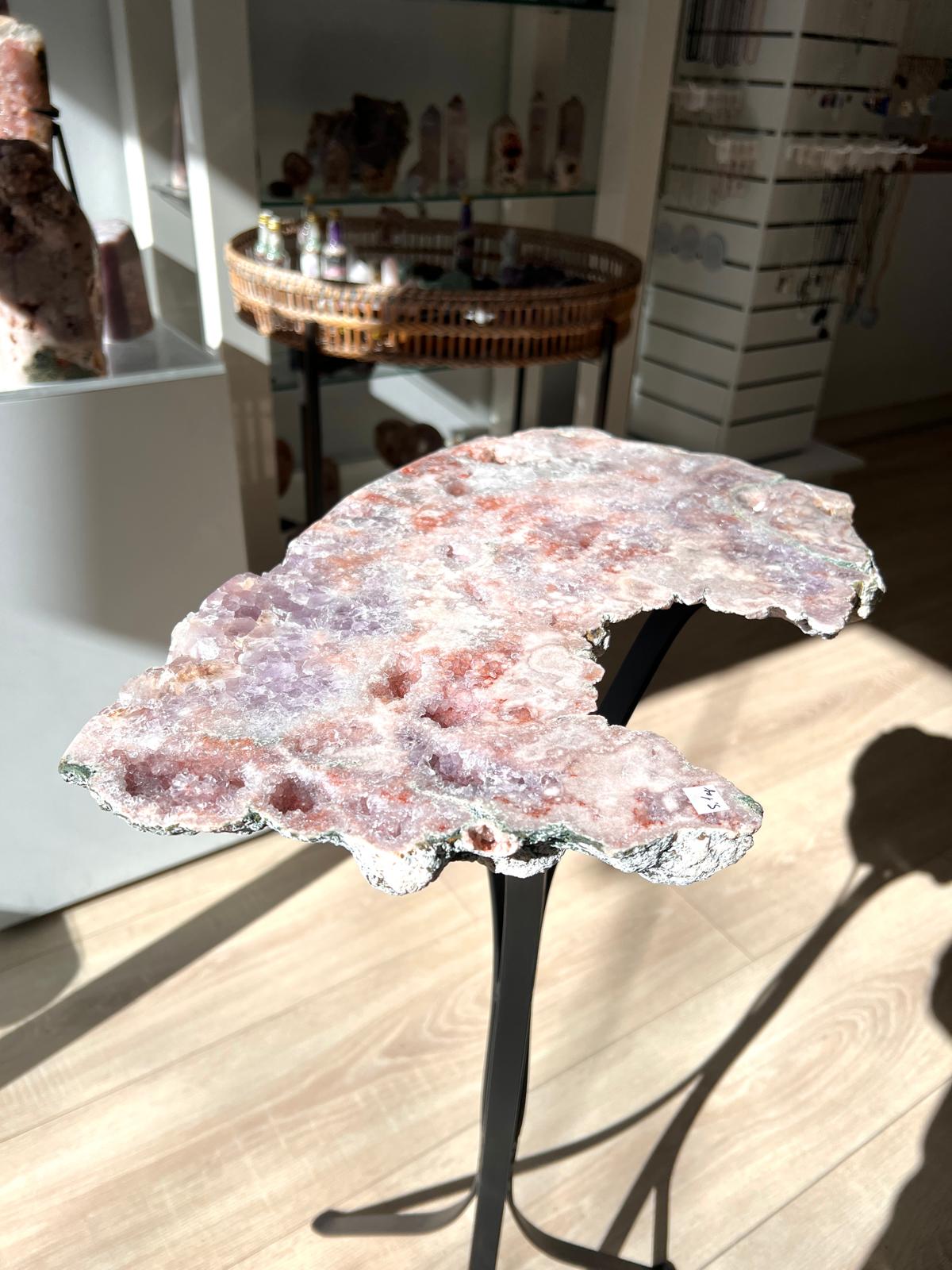Pink Amethyst Table