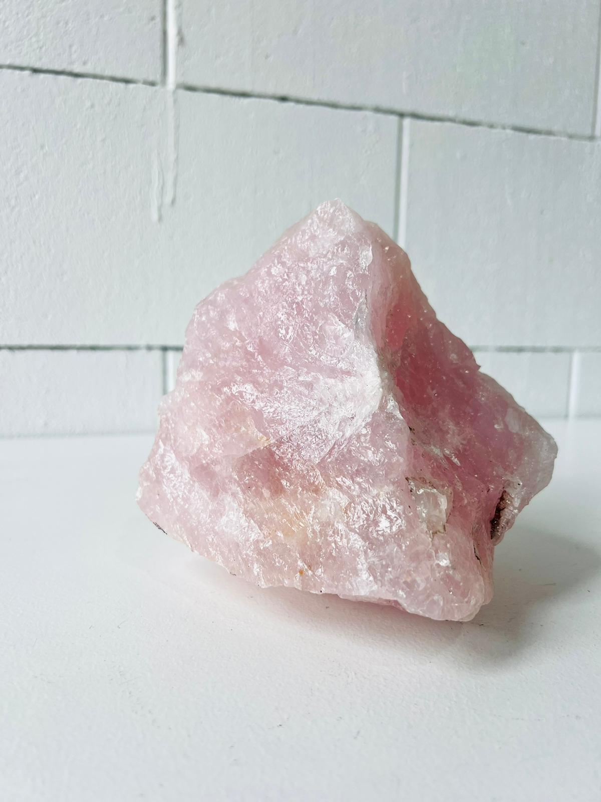Raw Rose Quartz