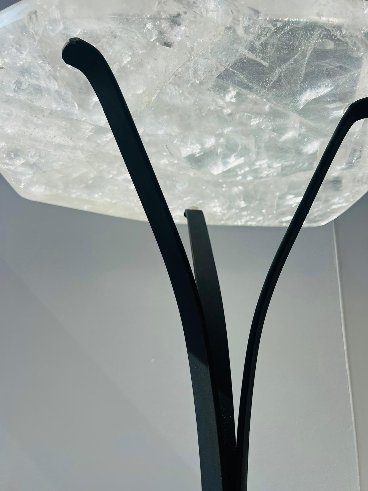 Clear Quartz Table