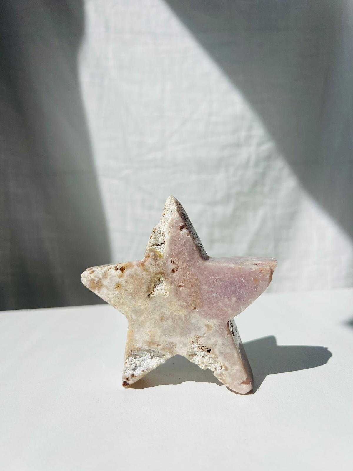 Pink Amethyst Star